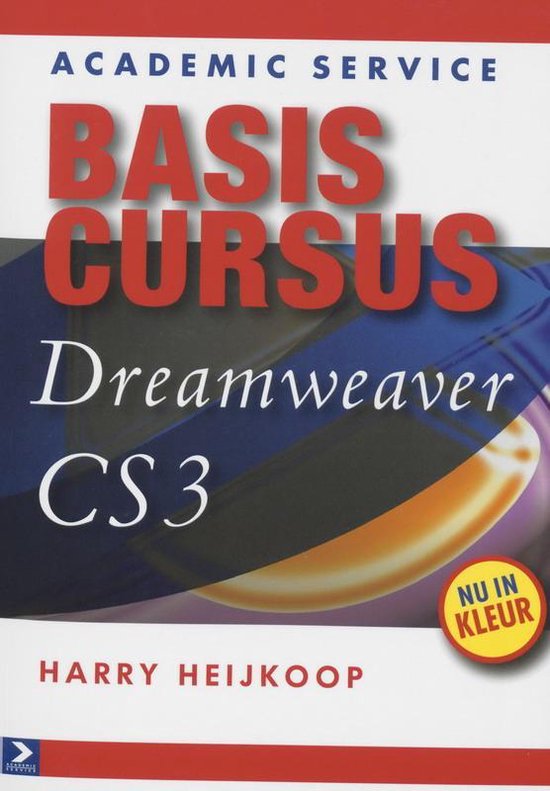 Cover van het boek 'Basiscursus Dreamweaver CS3' van H. Heijkoop