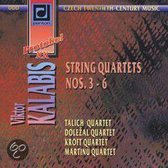String Quartets No.3-6
