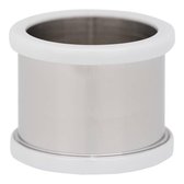 iXXXi - Basisring Ceramic - Zilverkleurig - 14 mm - maat 19