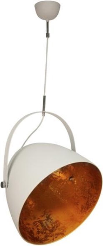 D.Z.S. - Hanglamp - Lamp in hoogte verstelbaar Lengte 140 cm - Wit | bol.com