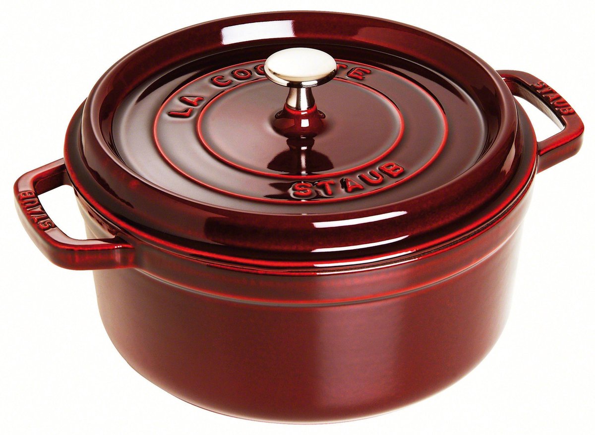 Staub - Braadpan Rond 26cm Grenadine
