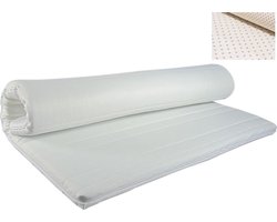 Slaaploods.nl Topdekmatras - Latex Comfort - 120x200 cm - Dikte 6 cm