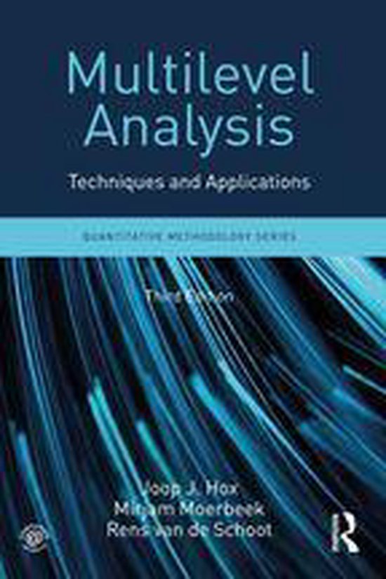 Quantitative Methodology Series -  Multilevel Analysis
