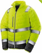 Soft padded safety jacket, Kleur Fluor Yellow, Size XXL