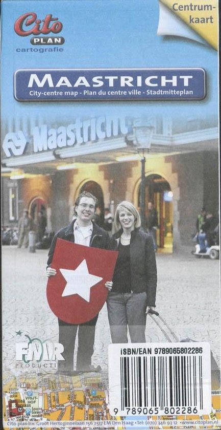 Cover van het boek 'Citoplan centrumplattegrond Maastricht' van  Onbekend