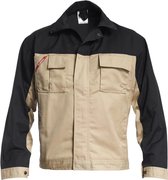 FE Engel Light Jas 1270-740 - Khaki/Zwart 4020 - 4XL