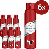 Old Spice Deodorant Body Spray - Whitewater - Voordeelverpakking 6x150ml