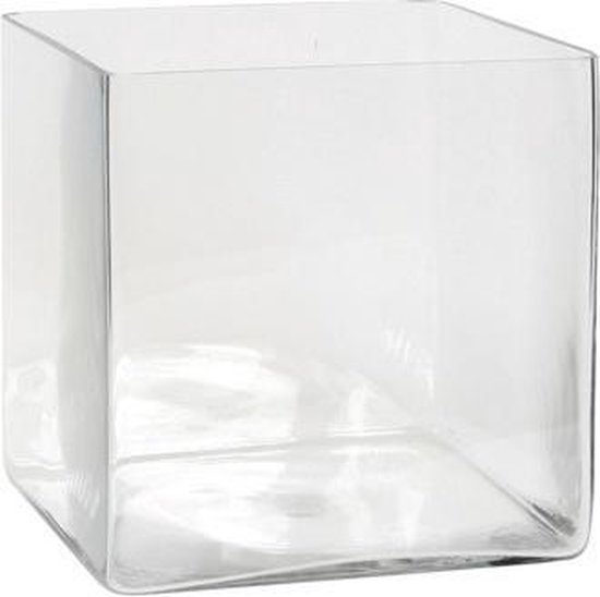 Overweldigen Jongleren Ik heb een Engelse les Mica Decorations - Accubak / Vaas Britt – H25cm - Transparant glas | bol.com