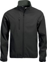 Clique Basic Softshell Jacket 020910 - Mannen - Zwart - 3XL