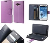 Mercury Rich Dairy wallet case hoesje Samsung Galaxy Core Prime paars