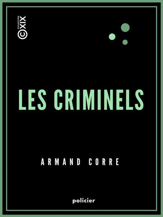 Policier - Les Criminels - cover