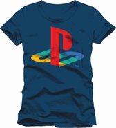 Playstation Logo Navy Blue T-Shirt M