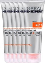 Loreal Paris Men Expert 2in1 Aftershave + Face Care Normale Huid Voordeelverpakking