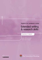 English for Academic Study - Extended Writing & Research Skills Teacher Book - Edition 1