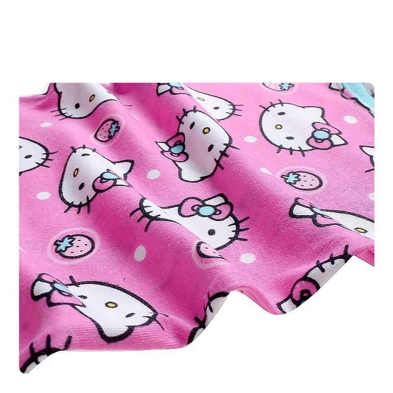 Hello Kitty Ensembles de Pyjama Femme, Pyjama Boutonné Classique