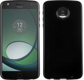 MP Case Zwart TPU back cover voor Motorola Moto Z Play Achterkant/backcover