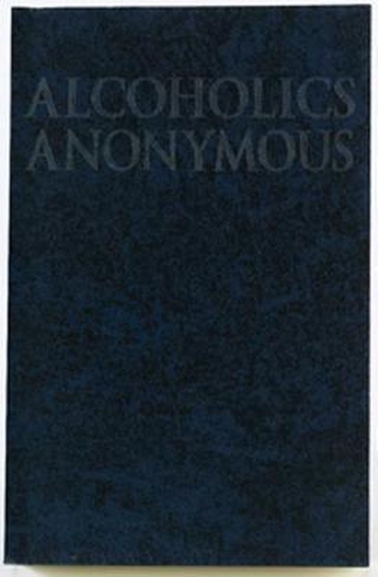 Alcoholics Anonymous Big Book - cover