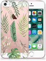 iPhone SE | 5S Uniek TPU Hoesje Leaves