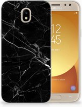Samsung Galaxy J5 2017 Uniek TPU Hoesje Marmer Zwart