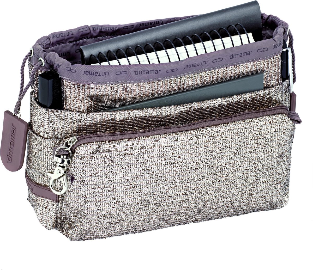 Tasorganizer vip sparkling brons