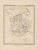 Historische kaart, plattegrond van gemeente Lieshout in Noord Brabant uit 1867 door Kuyper van Kaartcadeau.com