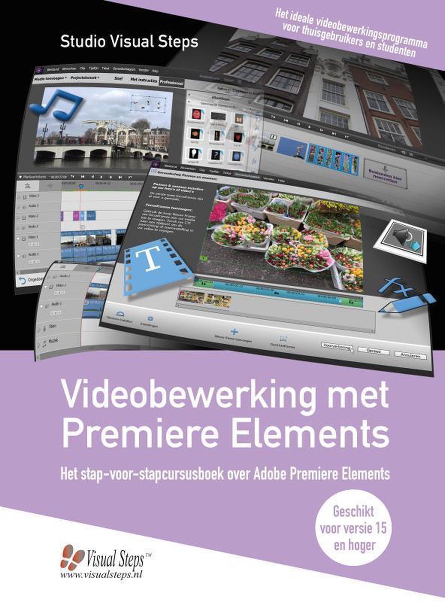 bol.com | Videobewerking met Premiere Elements, Studio Visual Steps |  9789059056930 | Boeken