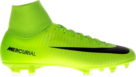 In de meeste gevallen rechtbank Kreta Nike Mercurial Victory VI DF Voetbalschoenen - Maat 43 - Unisex - lime groen/zwart  | bol.com