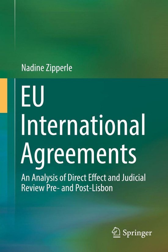 EU International Agreements - cover