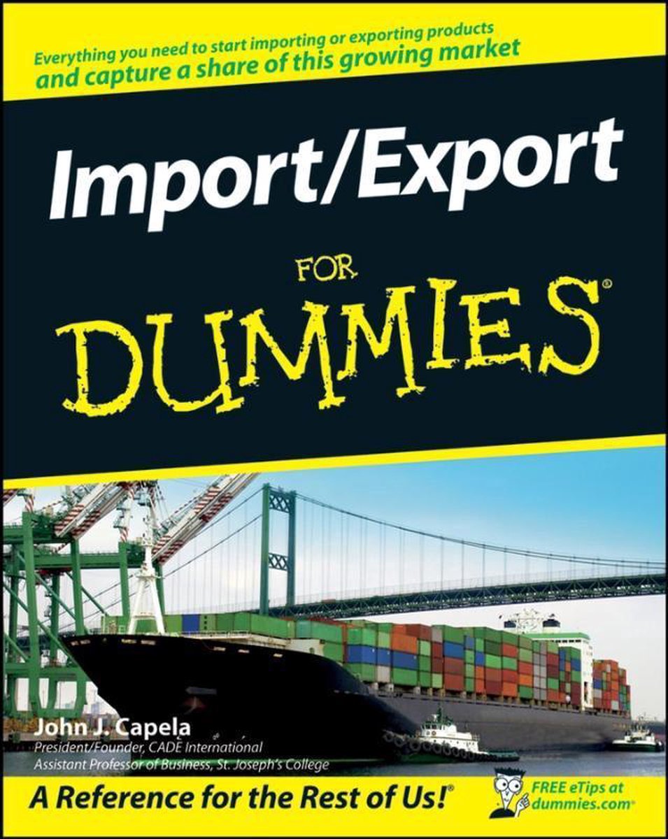 Omslag van Import/Export For Dummies