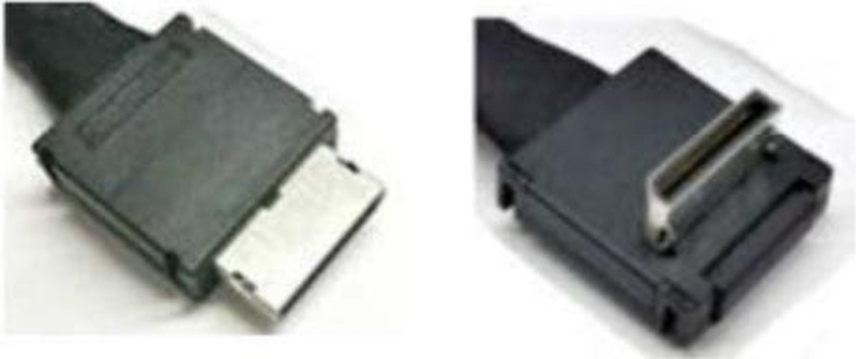 Intel AXXCBL470CVCR tussenstuk voor kabels OCuLink SFF-8611 Zwart