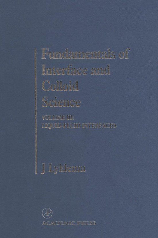 Fundamentals of Interface and Colloid Science - cover