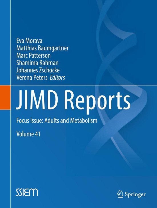 JIMD Reports 41 - JIMD Reports, Volume 41 - cover