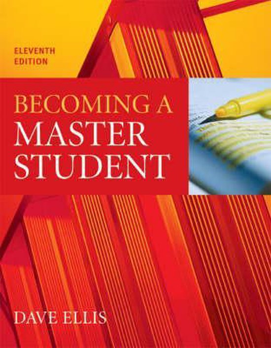 BECOMING A MASTER STUDENT | 9780618467709 | David B. Ellis | Boeken | bol