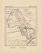 Historische kaart, plattegrond van gemeente IJsselstein in Utrecht uit 1867 door Kuyper van Kaartcadeau.com