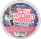 Bait-Tech Pre Drilled Mixed Halibut en Krill Pellets - 8, 12, 14 en 20 mm