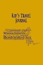 Massachusetts Kid's Travel Journal