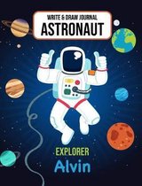 Write & Draw Astronaut Explorer Alvin