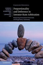 Cambridge Studies in International and Comparative Law 122 - Proportionality and Deference in Investor-State Arbitration