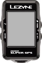 Lezyne Super GPS Fietscomputer - 76 gram - Zwart