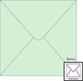Benza Wenskaart Enveloppen - Vierkant 14 x 14 cm - Vintage groen - Oud groen - 100 stuks