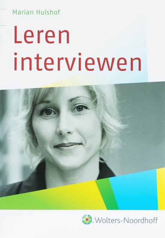 Leren interviewen - cover