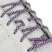 Sneaker Lace ROUND violet-white SL 3640-06 Blauw;Wit maat One size