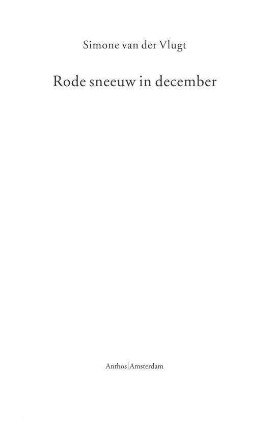 Rode sneeuw in december