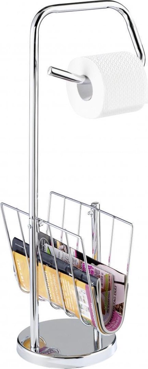 Wenko Toiletrolhouder 24 X 27 X 65,5 Cm Staal Chroom