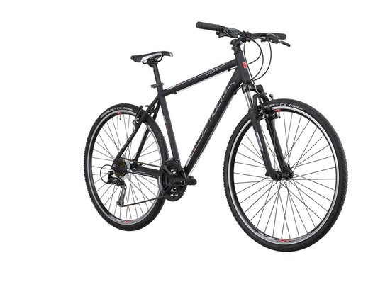 Serious Cedar hybride fiets heren zwart Framemaat 60 cm | bol