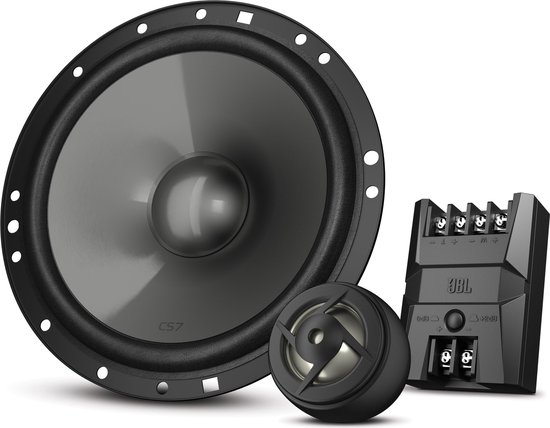 Let op gemiddelde zeewier JBL CS760C - 16,5 cm (6,5") 2-weg component speaker systeem 150W piek -  Zwart | bol.com