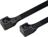 Attache-câble LogiLink KAB0041B Attache-câble échelle Nylon Noir 100 pièce (s)