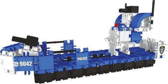 Clics Hero Squad Politie Box 8 in 1 - Constructie blokken