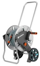 Bol.com GARDENA CleverRoll slangenwagen M Metal set - slang 20m - verstelbare handgreep aanbieding