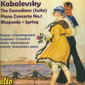Kabalevsky: The Comedians (Suite)/Piano Concerto No. 1/...